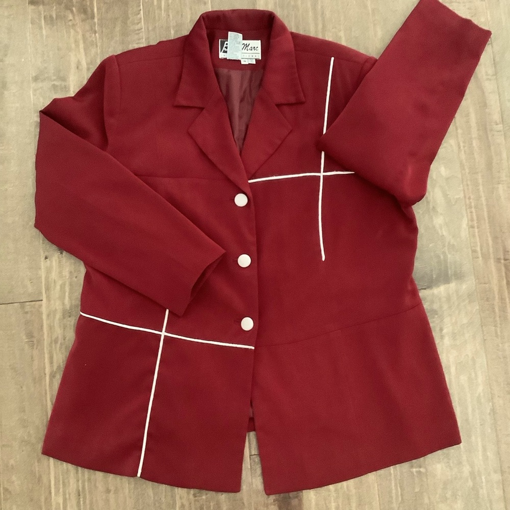 Vintage Ben Marc International Fully Lined Blazer, Size 18